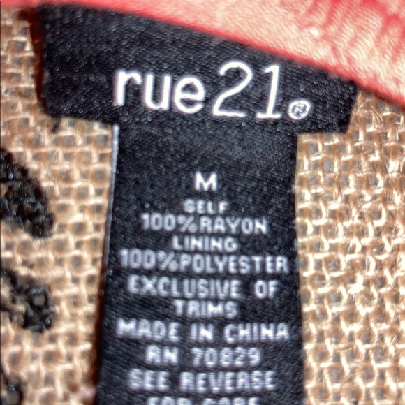 🤩♥️FINAL PRICE! NWOT Rue 21 Size M Coral Dress🤩♥️ - Picture 5 of 5